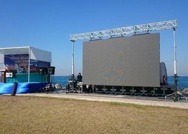 1R1G1B P4の段階のための屋外の導かれたビデオ パネルの使用料SMD1919の容易な維持
