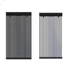 P31.25極めて薄く透明なLEDのカーテン スクリーンの非常に強風の積載量